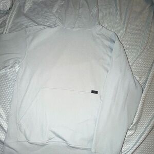 NWOT TLF Waffle Hoodie - Light Gray - Men’s M, oversized